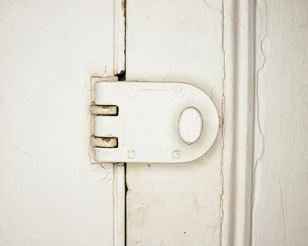 Door Poster featuring the photograph Antique Door Knob 3 by Amelia Pearn