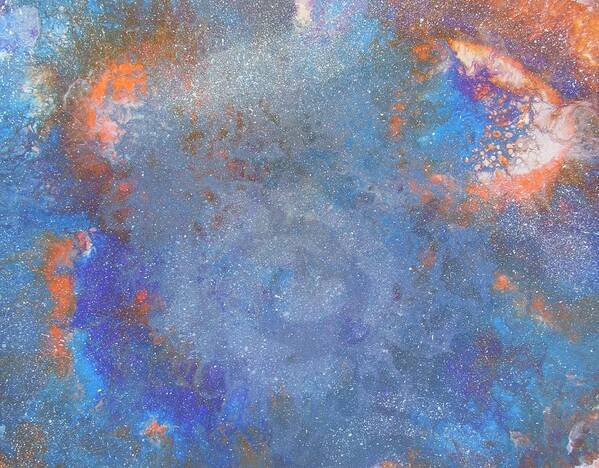 Stars Poster featuring the painting Beautiful Nebula's by Tammy Oliver