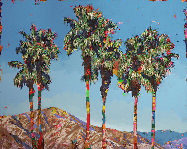 California Poster featuring the painting California Dreaming #4 by David Palmer