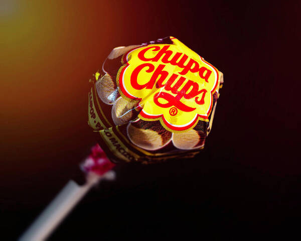 Art Poster featuring the photograph Chupa Chups Lollipop 1 by James Sage