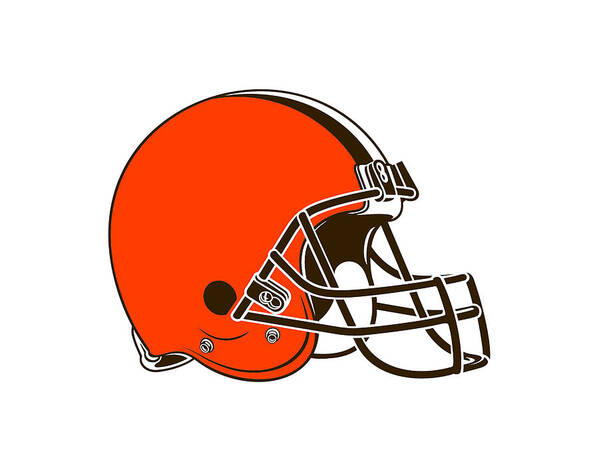 Cleveland Poster featuring the digital art Cleveland Browns by Hadi Anindra