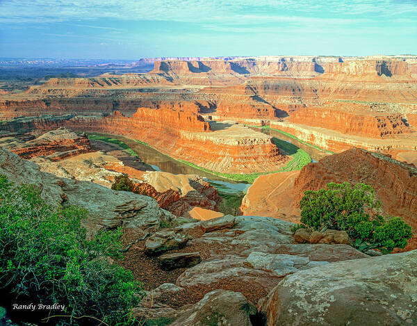Canyon Poster featuring the photograph Dead Horse Point Utah by Randy Bradley