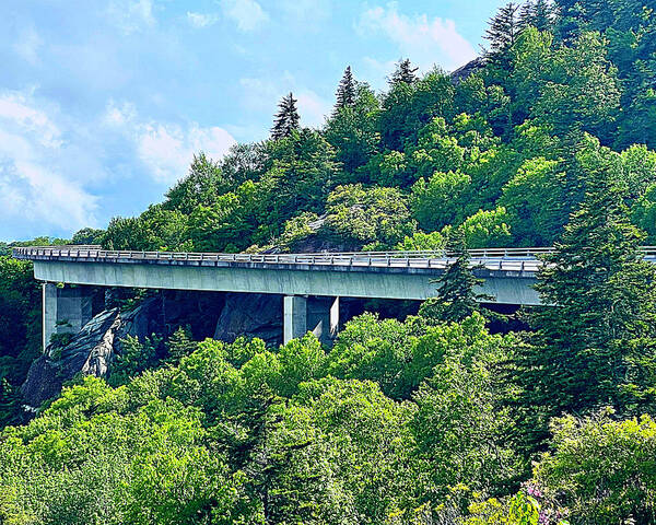 Linn Cove Viaduct Poster featuring the photograph Linn Cove Viaduct by Lee Darnell