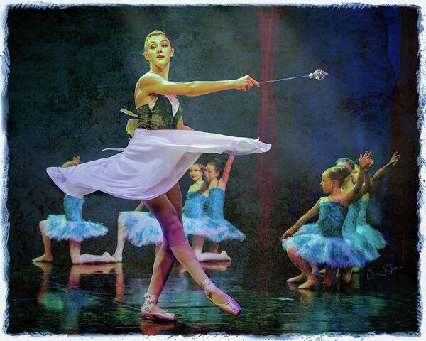 Ballerina Poster featuring the photograph Nutcracker_Ballet 101 by Craig J Satterlee