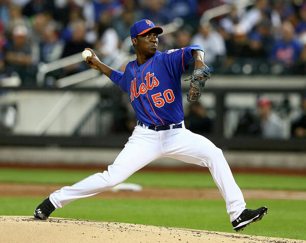 Second Inning Poster featuring the photograph Rafael Montero by Elsa