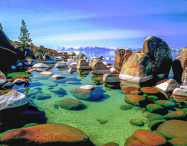 Usa Poster featuring the photograph Sand Harbor by Randy Bradley