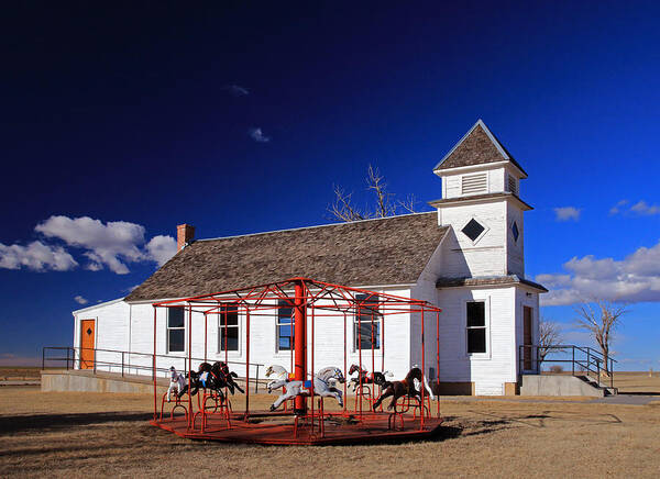 Church Poster featuring the photograph Kansas Preserved by Christopher McKenzie