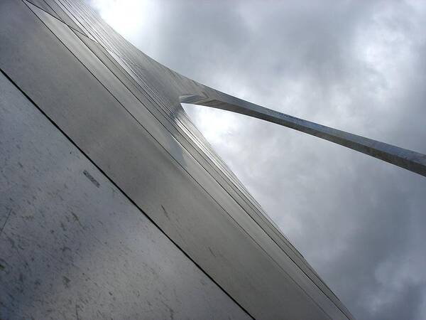 Saint Louis Arch Poster featuring the photograph Arch to the Sky #6 by Kenny Glover