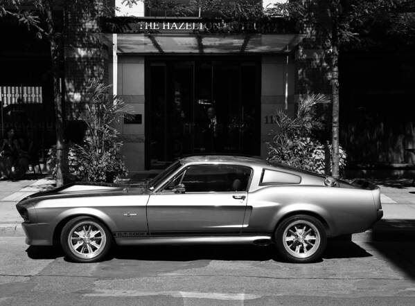 Mustang Poster featuring the photograph 1967 Shelby Mustang b by Andrew Fare