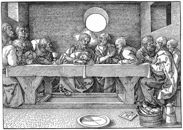 1523 Poster featuring the painting The Last Supper #6 by Granger