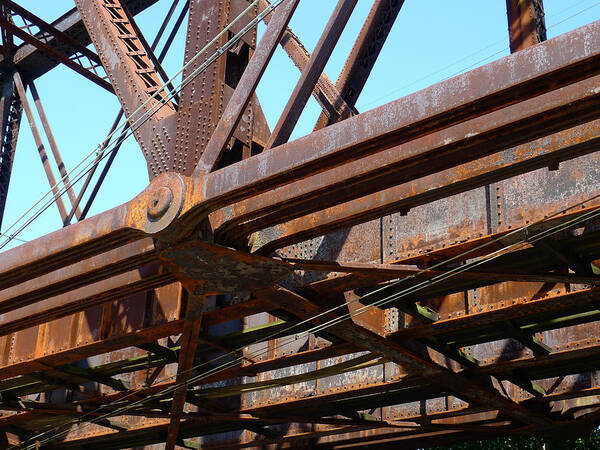 Bridge Poster featuring the photograph Abandoned - Whitford Railroad Bridge by Richard Reeve