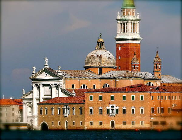 San Giorgio Maggiore Poster featuring the photograph Addio Venice by Ira Shander