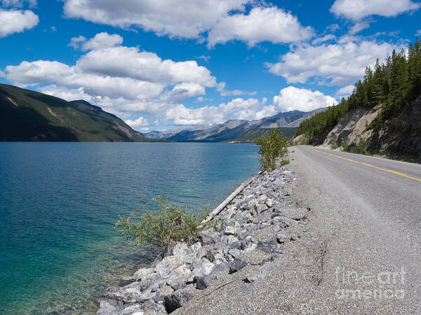 Alaska Poster featuring the photograph Alaska Highway Muncho Lake Prov Park BC Canada by Stephan Pietzko