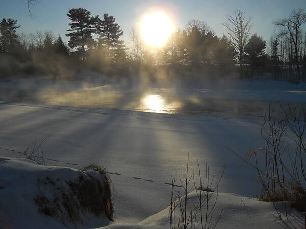 Morning Poster featuring the photograph Beautiful Brisk Morning by Kent Lorentzen