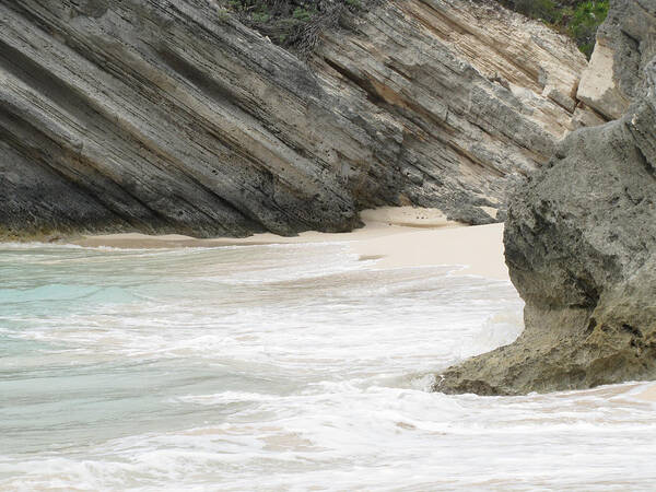 Bermuda Poster featuring the photograph Bermuda Beach by Natalie Rotman Cote