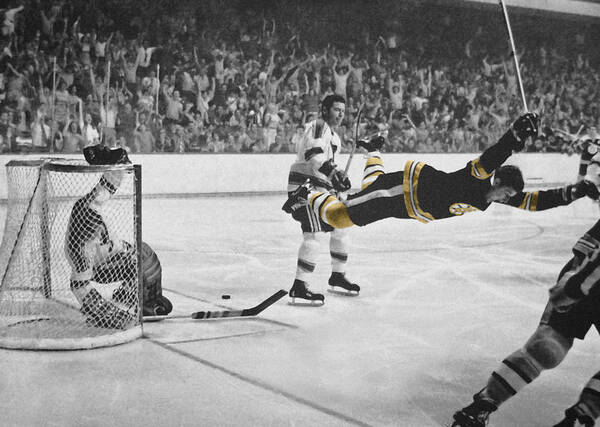 Hockey Poster featuring the photograph Bobby Orr 2 by Andrew Fare
