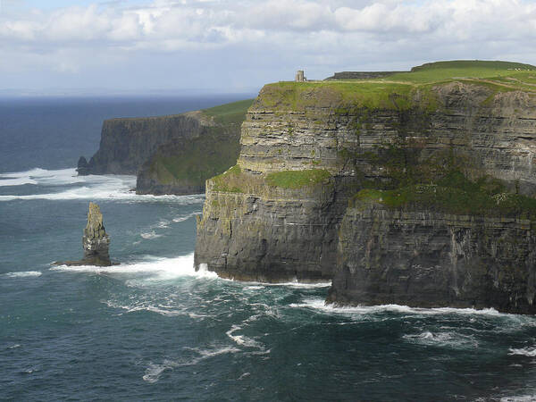 Ireland Poster featuring the photograph Cliffs of Moher 2 by Mike McGlothlen