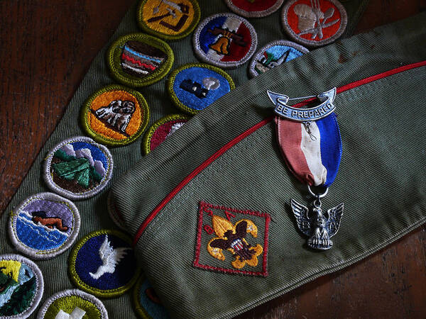 Boy Scouts Poster featuring the photograph Eagle Scout by Guillermo Rodriguez