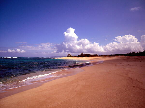 Hawaii Poster featuring the photograph Empty Beach by Phillip Garcia