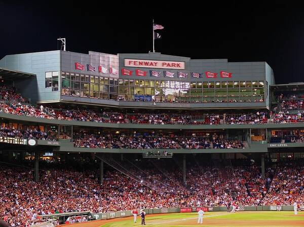 Boston Poster featuring the photograph Fenway Park by Juergen Roth