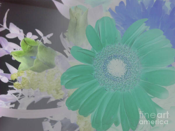 Flower Poster featuring the photograph Flower Abstract by Julia Stubbe