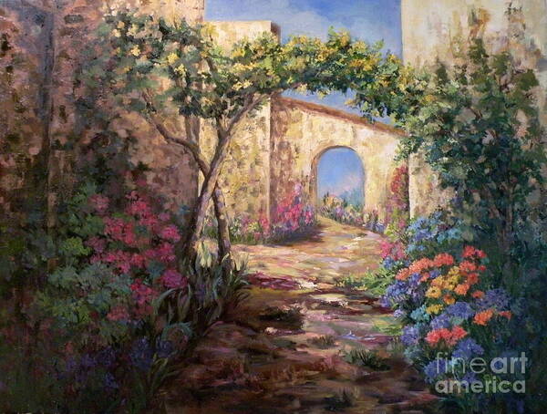 Provence Poster featuring the painting Follow Your Dreams by Patsy Walton