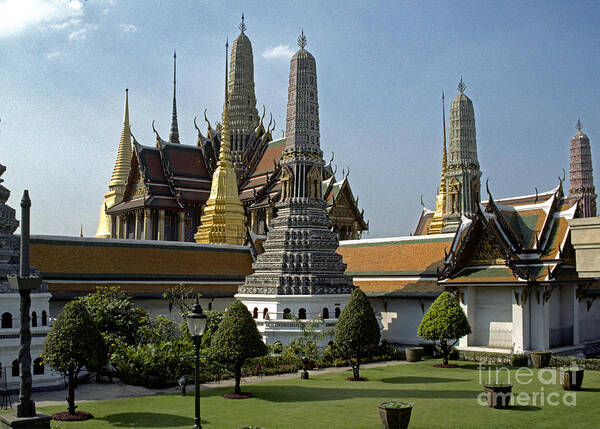 Thailand Poster featuring the photograph Grand Palace Bangkok by Craig Lovell