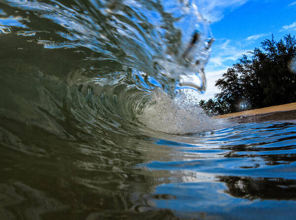 Wave Poster featuring the photograph Hawaiian Wave by Stephen Kennedy