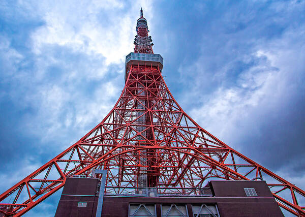  Poster featuring the photograph Japan Tokyo Tower by Rochelle Berman