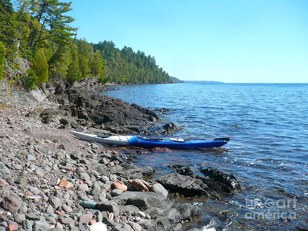 Kayak Poster featuring the photograph Kayak Reserved by Jim Simak