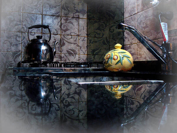 Kitchen Poster featuring the photograph Kitchen Stove by Francisco Colon