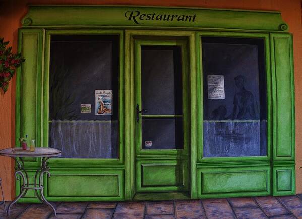 Restaurant Poster featuring the photograph Le Restaurant by Dany Lison