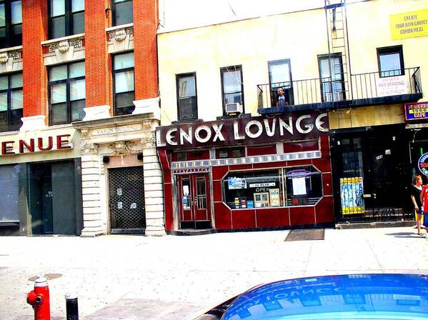 Lenox Poster featuring the photograph Lenox Lounge Harlem 2005 by Cleaster Cotton