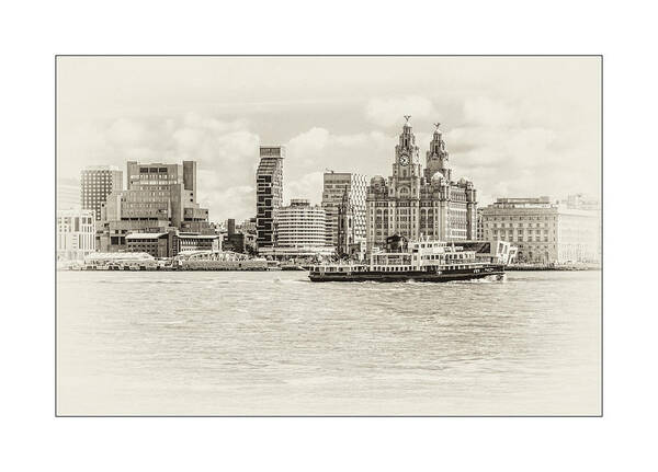 Liverpool Museum Poster featuring the photograph Liverpool Ferry by Spikey Mouse Photography
