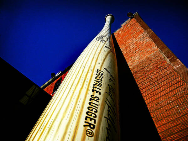 Baseball Poster featuring the photograph Louisville Slugger Bat Factory Museum by Bill Swartwout