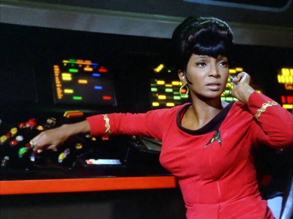 Lt. Uhura Poster featuring the photograph Lt Uhura by Mountain Dreams