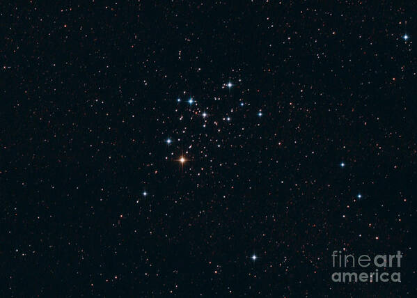 Science Poster featuring the photograph M6 Open Star Cluster by John Chumack