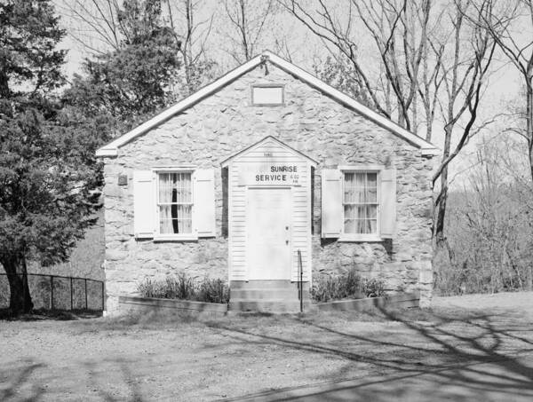 1834 Poster featuring the photograph Mount Gilead Ame Church by Granger