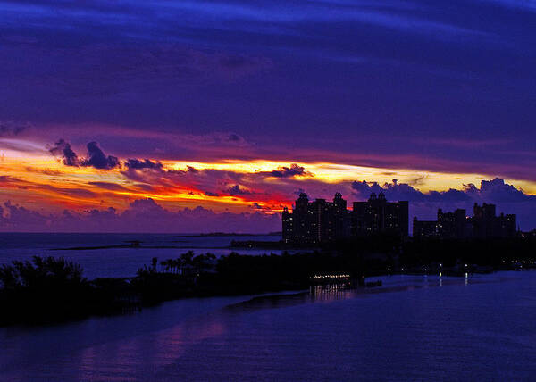 Nassau Poster featuring the photograph Nassau Sunrise by Farol Tomson