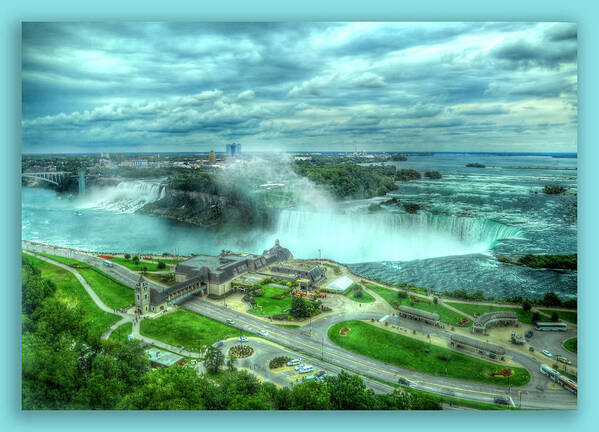 Niagara Falls Poster featuring the photograph Niagara Falls Canada by Cindy Haggerty