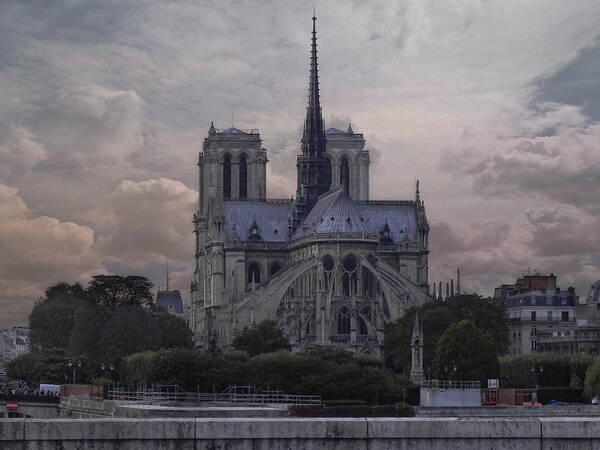Notre Dame Poster featuring the photograph Notre Dame Paris by Joachim G Pinkawa