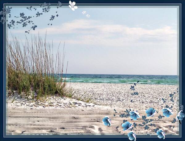 Florida Poster featuring the photograph Ocean Breeze by Athala Bruckner