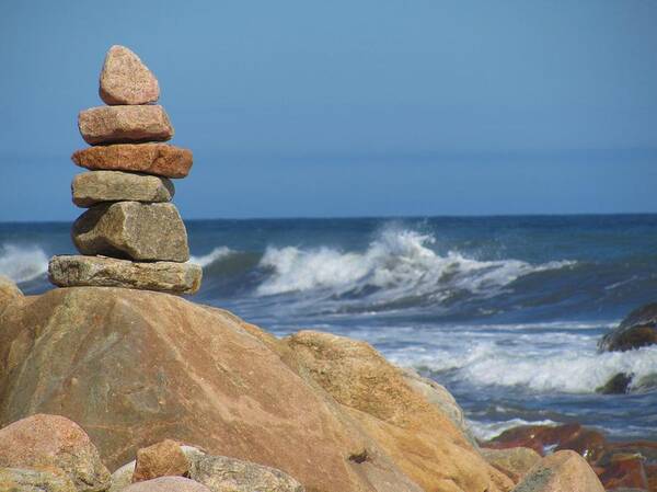 Zen Poster featuring the photograph Ocean Zen by Tammie Miller