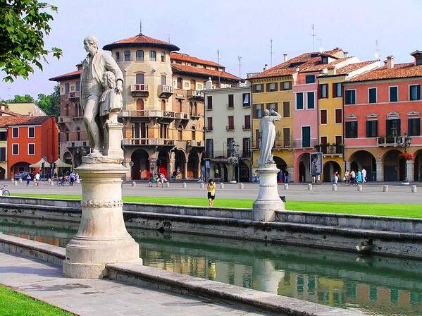 Great Piazza Of Prato Della Valle Poster featuring the photograph Padova by Oleg Zavarzin