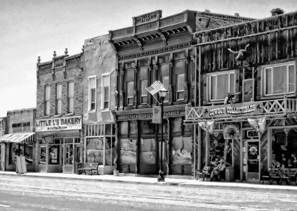 Old Town Poster featuring the photograph Panguitch Utah by Kathy Churchman