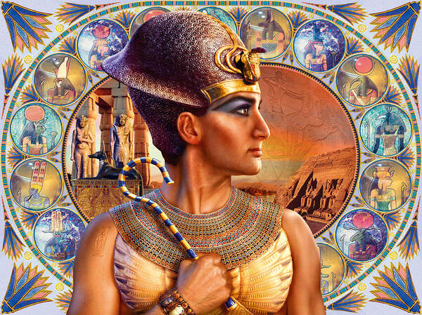 Adult Poster featuring the photograph Rameses II by MGL Meiklejohn Graphics Licensing