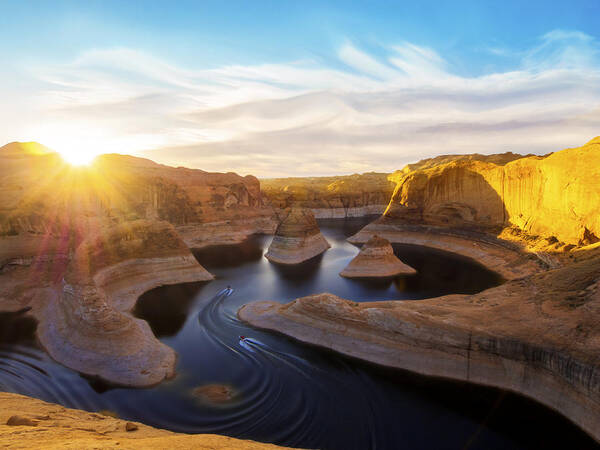 Utah Poster featuring the photograph Reflection Canyon by Dustin LeFevre