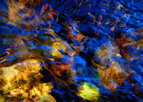 Water Poster featuring the photograph Sacred Art of Water 4 by Peter Cutler