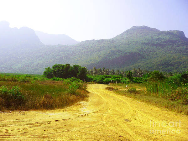 Landscape Poster featuring the photograph Sam Roi Yod At Dawn 03 by Pusita Gibbs