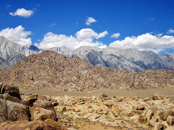 Alabama Poster featuring the photograph Scenic Alabama Hills by Marilyn Diaz